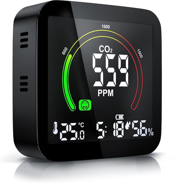 Imagen de Brandson CO2 Melder Messgerät 400–5000 PPM en OfertitasTOP