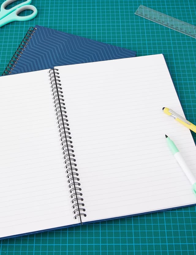 Detalle 2 de Summit A4 Hardback Wirebound Notebook (Ruled) — 160 pages, pack of 5