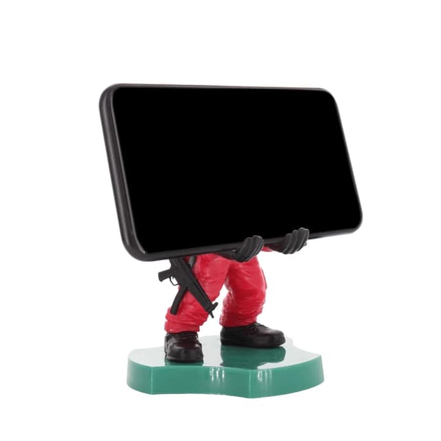 Detalle 2 de Minis Squid Game Triangle Guard Handyhalter 10 cm