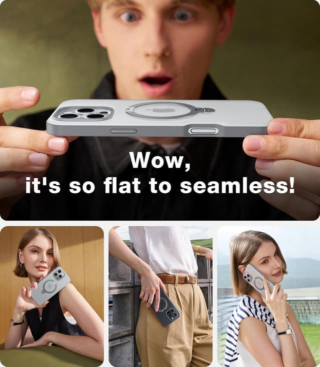 Detalle de TORRAS iPhone 16 Pro Max MagSafe stand 360°