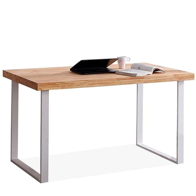 Detalle de adec Natural Mesa de Estudio 120x60x73cm Roble/Blanco 📐