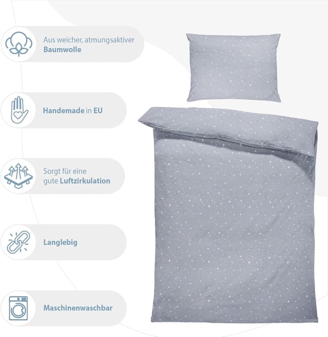 Thumbnail 4 de Kinderbettwäsche 90x120 cm Baumwolle Oeko-Tex