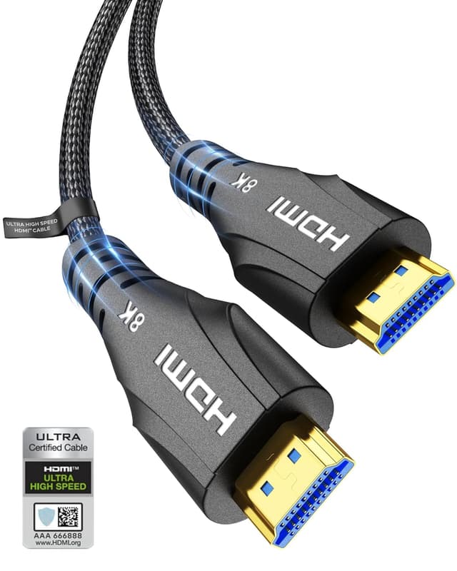 Imagen de Cratree HDMI Cable 15FT Certified 8K Ultra High Speed en OfertitasTOP