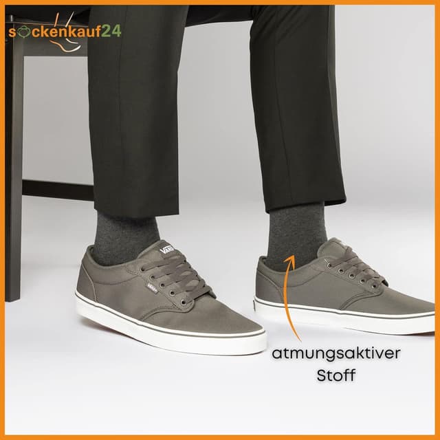 Detalle 2 de sockenkauf24 Comfort Socken 10 Paar ohne Naht