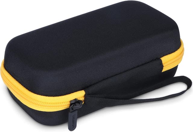 Detalle 2 de Lebakort Hart Schutz-Hülle/Etui für Kodak Mini 2 ERA 4PASS und Kodak Mini Shot 2 ERA 4PASS (Schwarz + Gelb)