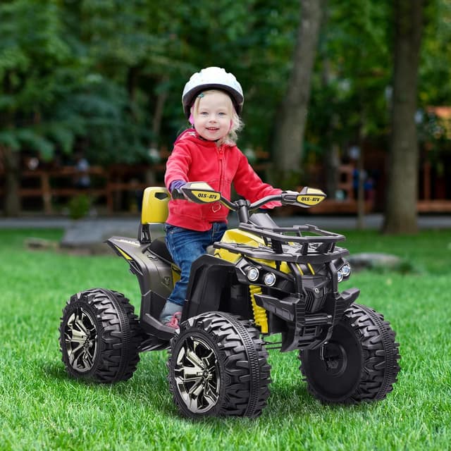 Detalle 2 de HOMCOM Quad Buggy Électrique Enfant 12 V 8 km/h