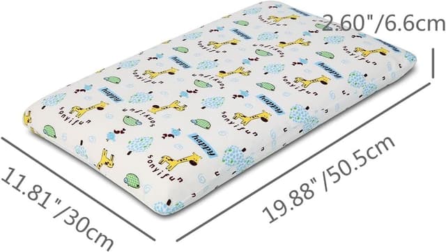 Detalle de SIKAINI Kids Memory Foam Pillow 30x50cm for Children