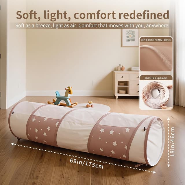 Detalle 2 de Sumbababy Pop up Spieltunnel 175×46 cm