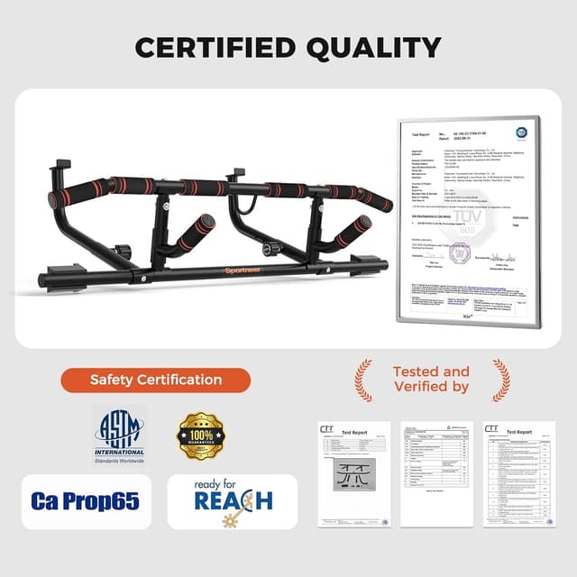 Detalle de Sportneer Barra per trazioni fino a 200 kg