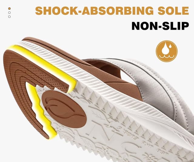 Detalle 2 de ONCAI Damen Flip Flops mit 6 mm Drop