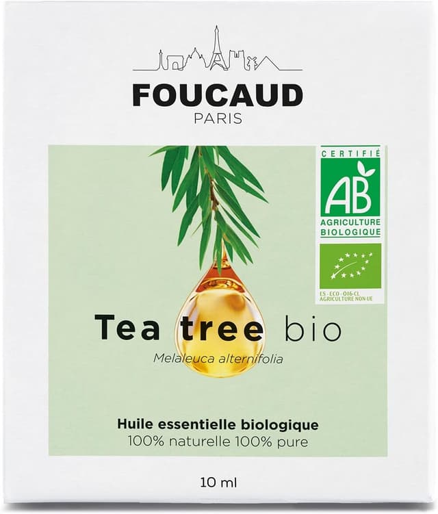 Detalle de FOUCAUD Tea Tree Oil biologico 100% puro in roll-on da 10 ml