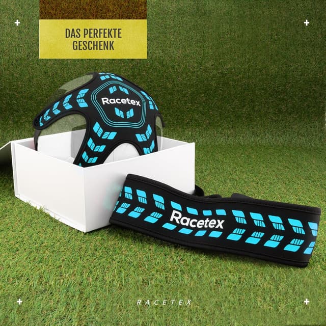 Thumbnail 6 de Racetex Fußballtrainer mit Schnur – einstellbare Länge für Trainingsgürtel, Ballkontrolle & Schusstechnik