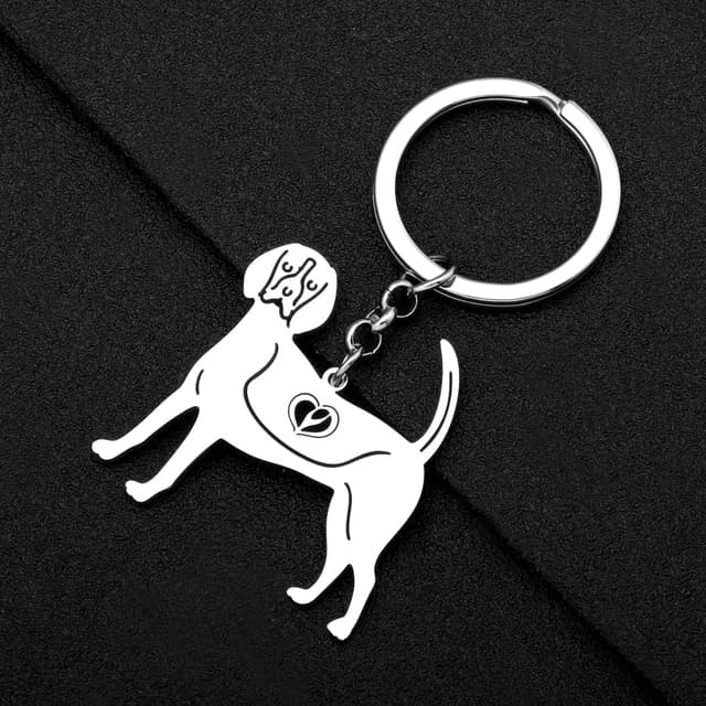 Detalle 1 de Cute dog keychain 29mm by RAIDIN