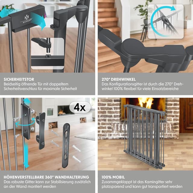 Thumbnail 3 de KESSER® Kaminschutzgitter 480 cm 🚪