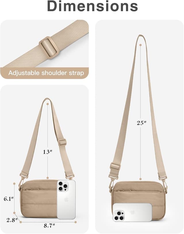 Detalle 2 de oscaurt Crossbody Bag puffer 21.6cm