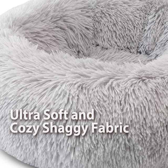 Detalle 2 de Enjamoy Plush Donut Dog Bed 50cm