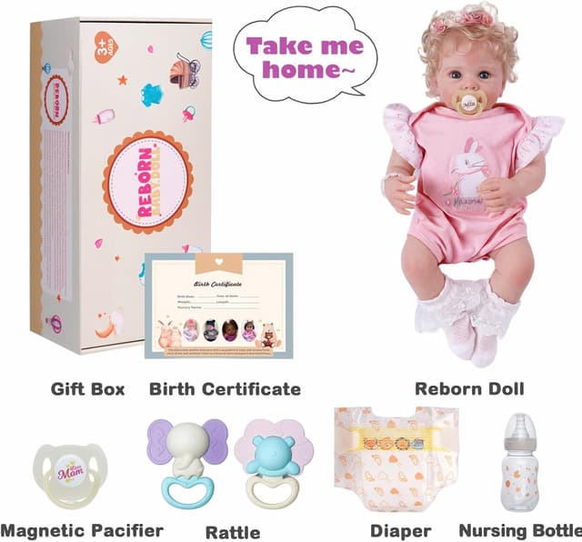 Thumbnail 6 de BABESIDE 17 Inch Reborn Baby Doll