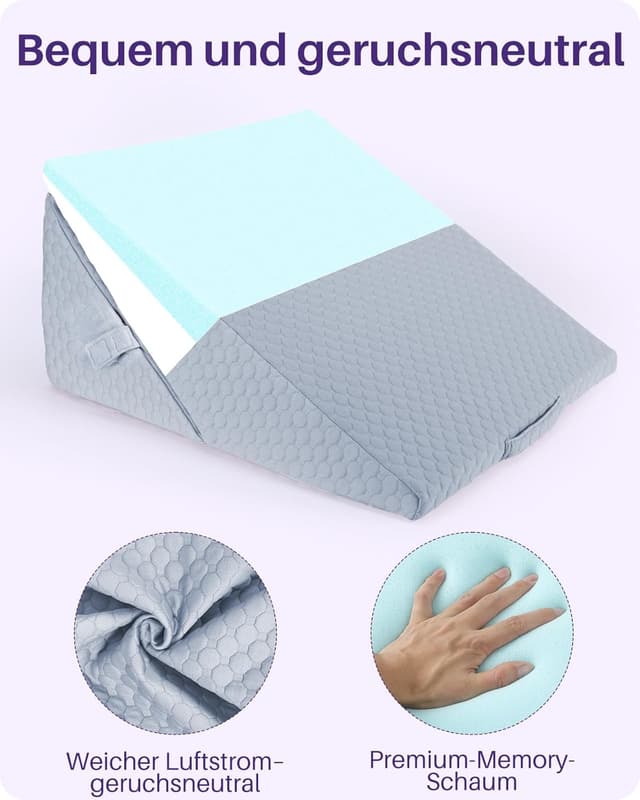 Thumbnail 4 de Kekoy Verstellbares Keilkissen 23/30,5 cm