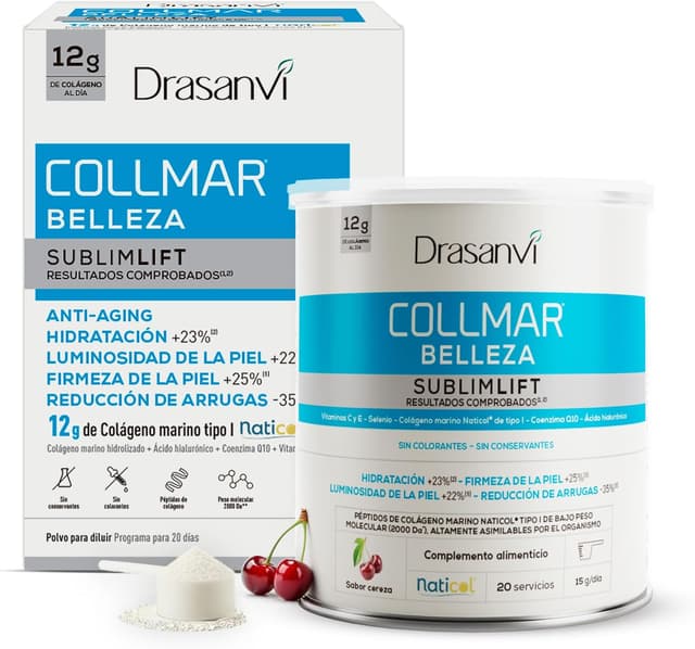 Thumbnail 6 de Colágeno Marino DRASANVI Shot 10g Melocotón para piel firme