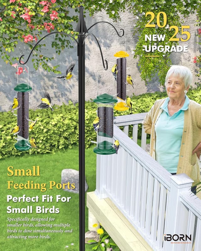 Thumbnail 2 de iBorn Niger Seed Bird Feeder