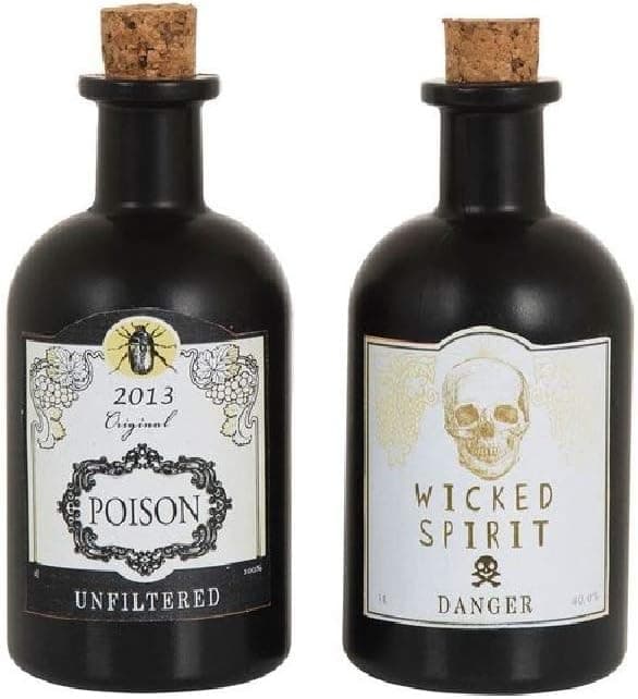 Detalle de Bristol Novelty Deko-Giftflaschen 2-pack