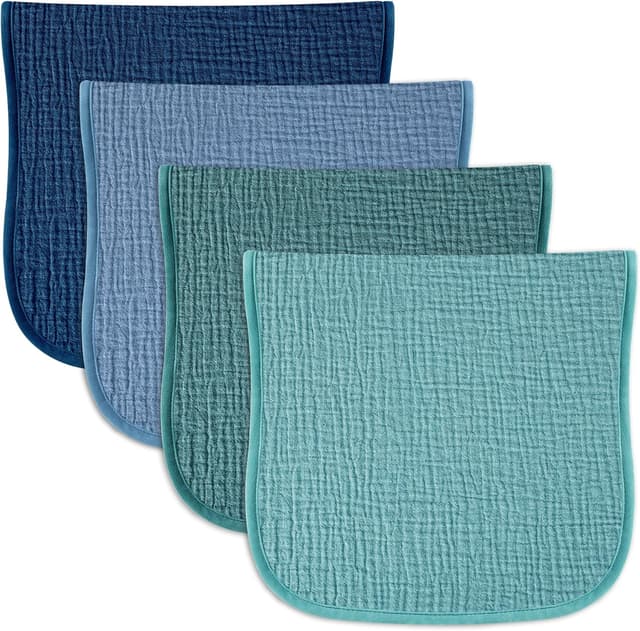 Detalle de Kewlife gift Baby-Spucktücher 50 x 25 cm