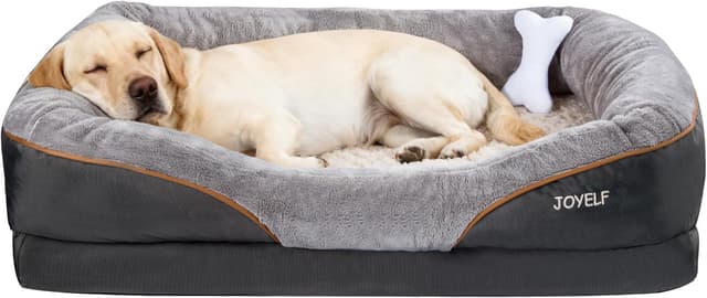 Detalle de JOYELF XXLarge orthopädisches Hundebett Memory-Foam