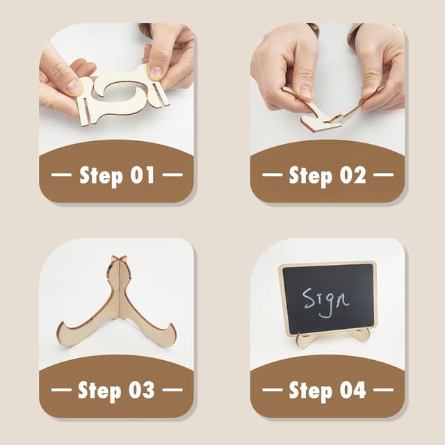 Detalle de JEFURE Kreidetafel klein 12 StĂĽck đź“‹