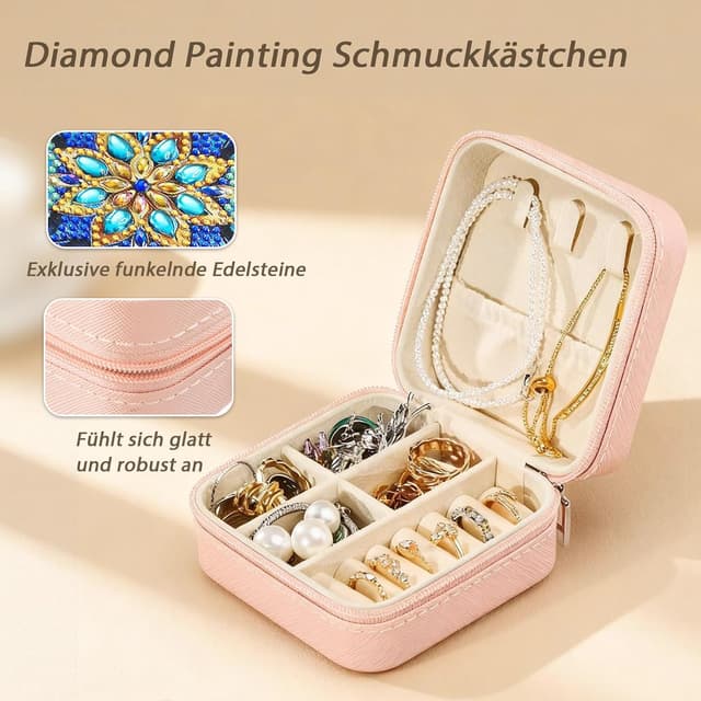 Thumbnail 4 de CharySim Diamond Painting Schmuckkästchen Set