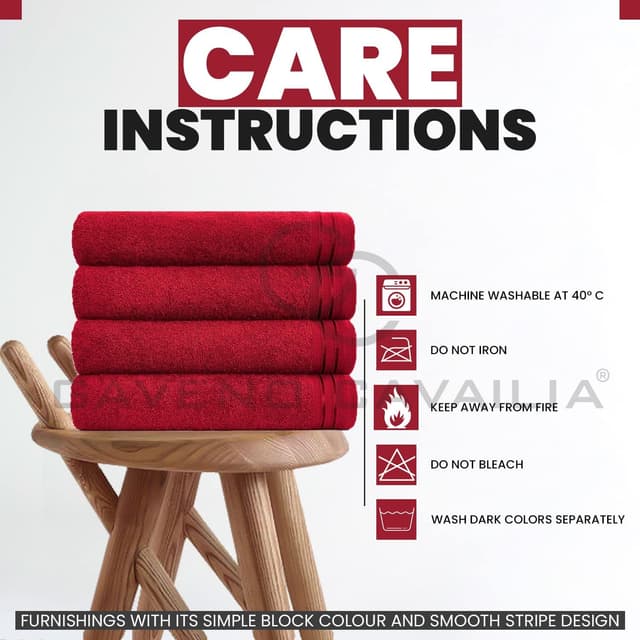 Thumbnail 4 de GC GAVENO CAVAILIA 75 x 135 cm Egyptian Cotton Bath Sheet