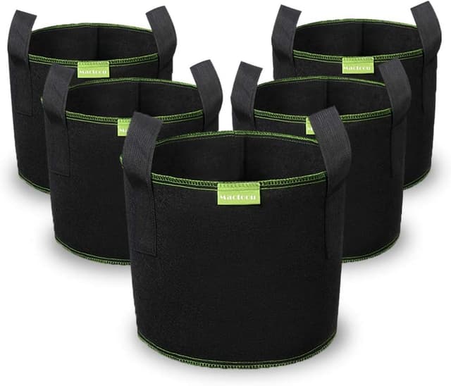 Detalle de Mactoou Grow Bags 5 Gallon 5 Pack
