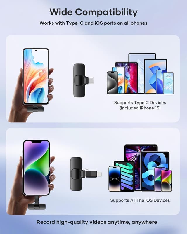 Thumbnail 6 de KUKIHO Wireless Lavalier Microphone 2 Pack