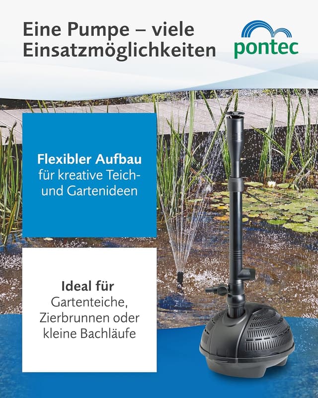 Thumbnail 3 de Pontec PondoVario 2500 Teichpumpe