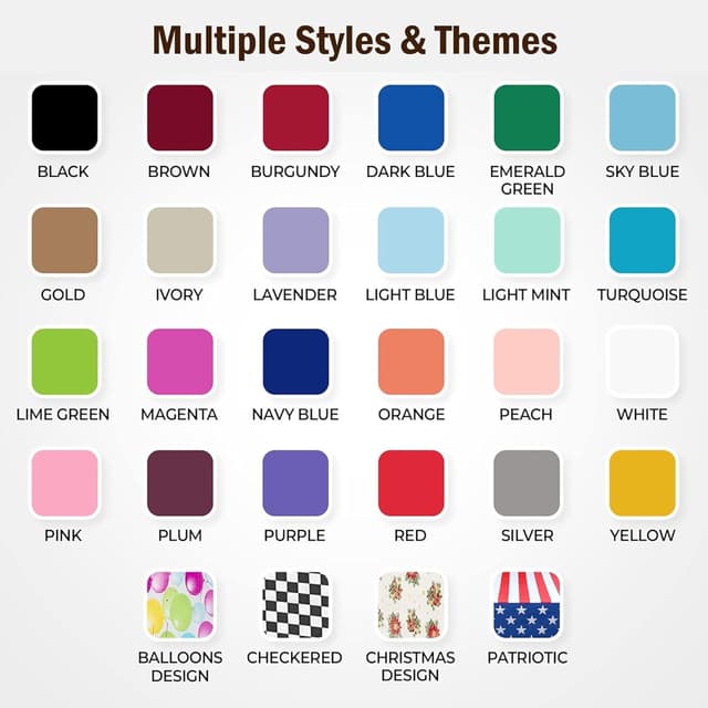 Detalle 2 de Exquisite 12-Pack White Plastic Tablecloths (54x108 Rectangular) Value Pack