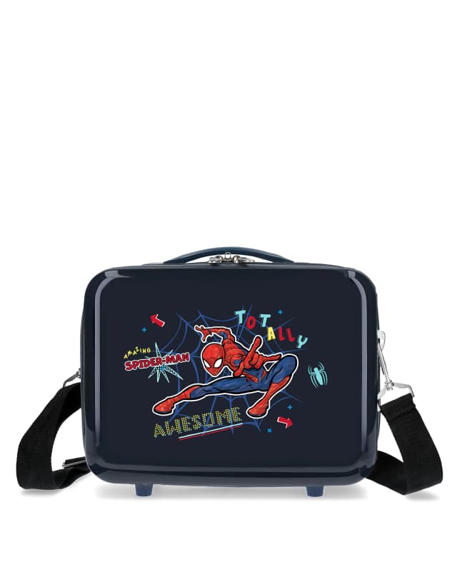Detalle de Personajes Neceser ABS Spiderman Totally Awesome adaptable