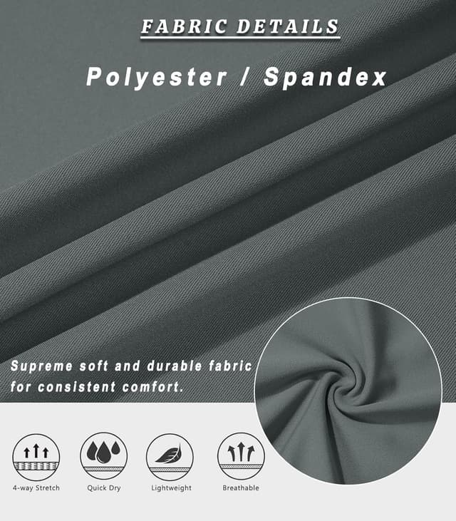 Thumbnail 6 de MAGCOMSEN Men’s Sleeveless Vests (UPF 50+ Quick-Dry) Vented Gym & Running Tank Top