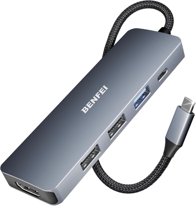 Detalle de BENFEI USB C Hub 5-in-1