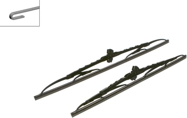 Detalle 2 de Bosch Twin 531 limpiaparabrisas 530/450 mm