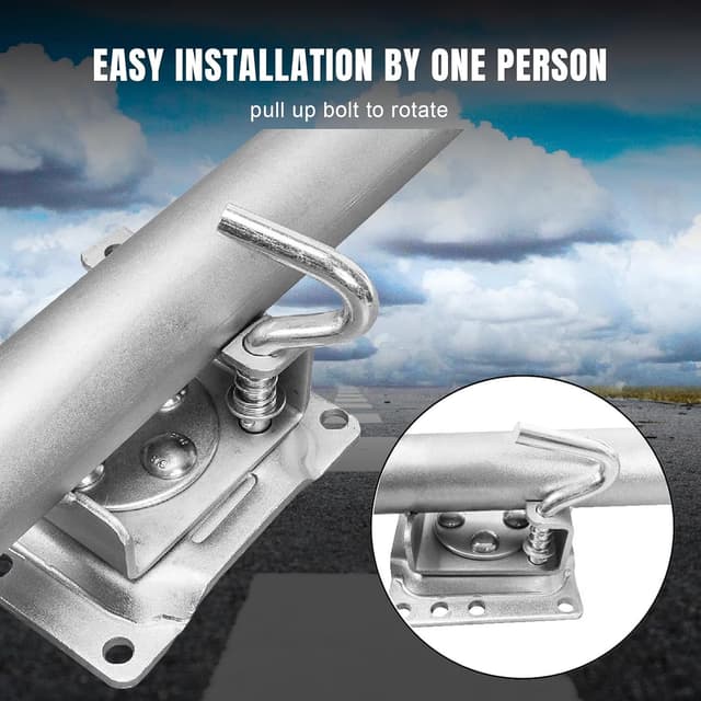 Thumbnail 6 de Torin ATR39001B 1000 lb Trailer Jack 10" lift ๐ป