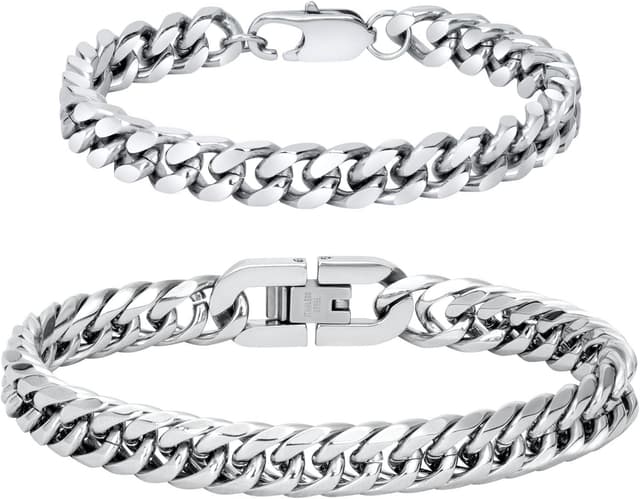 Thumbnail 3 de flintronic Bracciale Uomo Acciaio Inox 21/22 cm