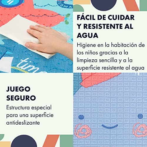 Thumbnail 4 de Babify Alfombra Puzzle Toy Planet 165×165 cm para bebés