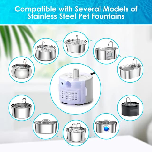 Thumbnail 5 de Katze Wasserbrunnen Pumpe