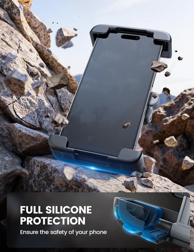 Thumbnail 5 de Lamicall Bike Motorcycle Phone Mount 1s Quick Lock