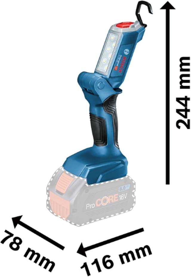 Thumbnail 2 de Bosch Professional GLI 18V-300 LED-Baustellenlampe 🔦
