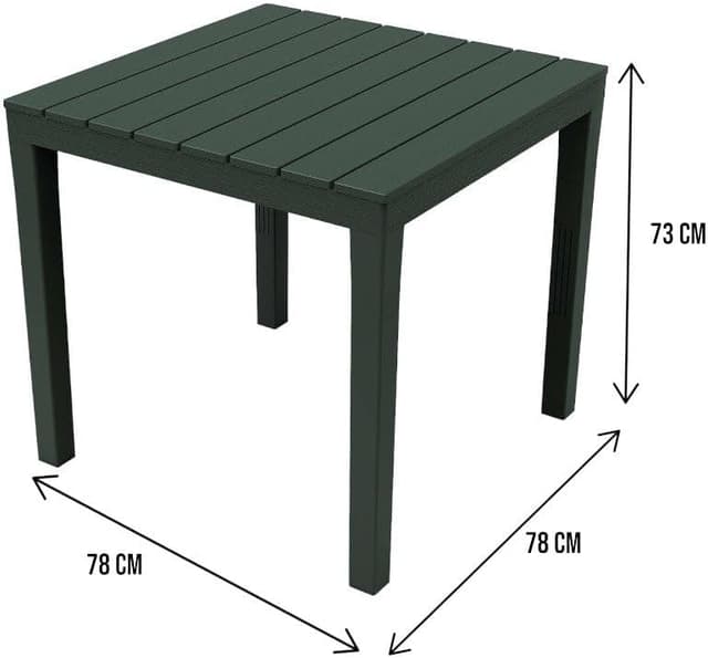 Thumbnail 1 de Dmora Vicenza 78x78x72 cm Table d'extĂ©rieur đ