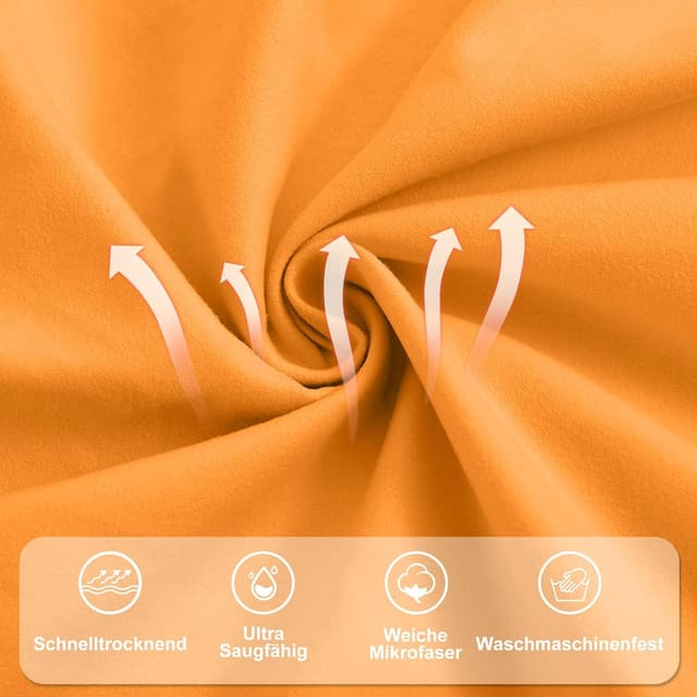 Detalle 2 de Pameil Asciugamano microfibra 120x50 cm