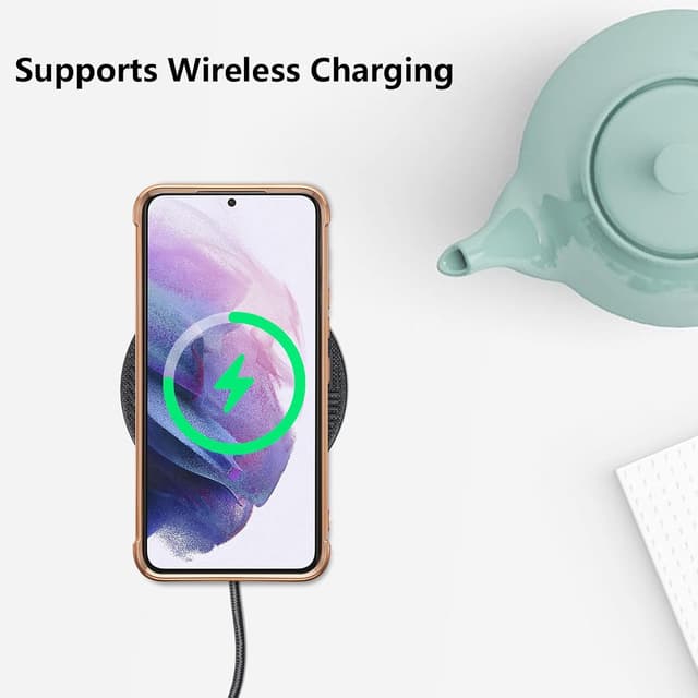 Detalle 1 de S21 FE 5G Handyhülle mit Silikon