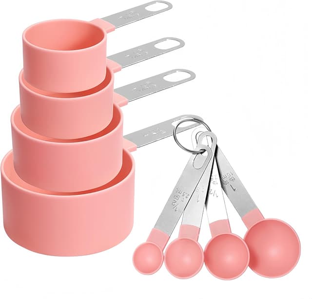 Thumbnail 1 de 8 Pcs Measuring Cups and Spoons Set