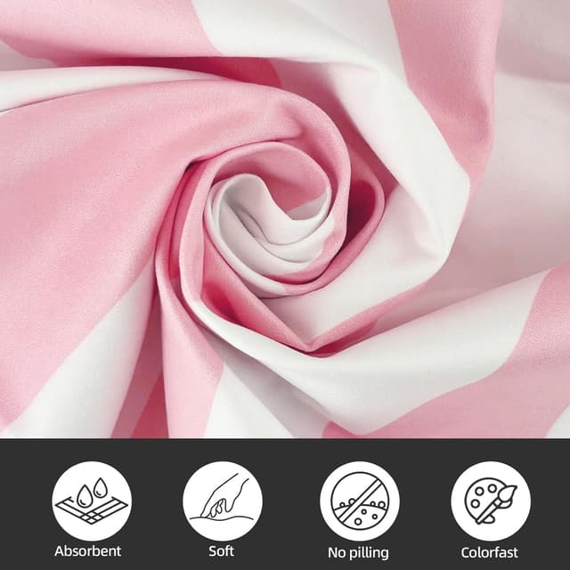 Thumbnail 4 de CNMTCCO Large Beach Towel 160x90cm Light Pink