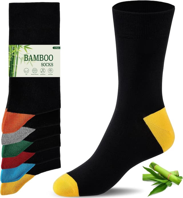 Detalle de Niofind Bamboo Socks multipack, 6 pairs